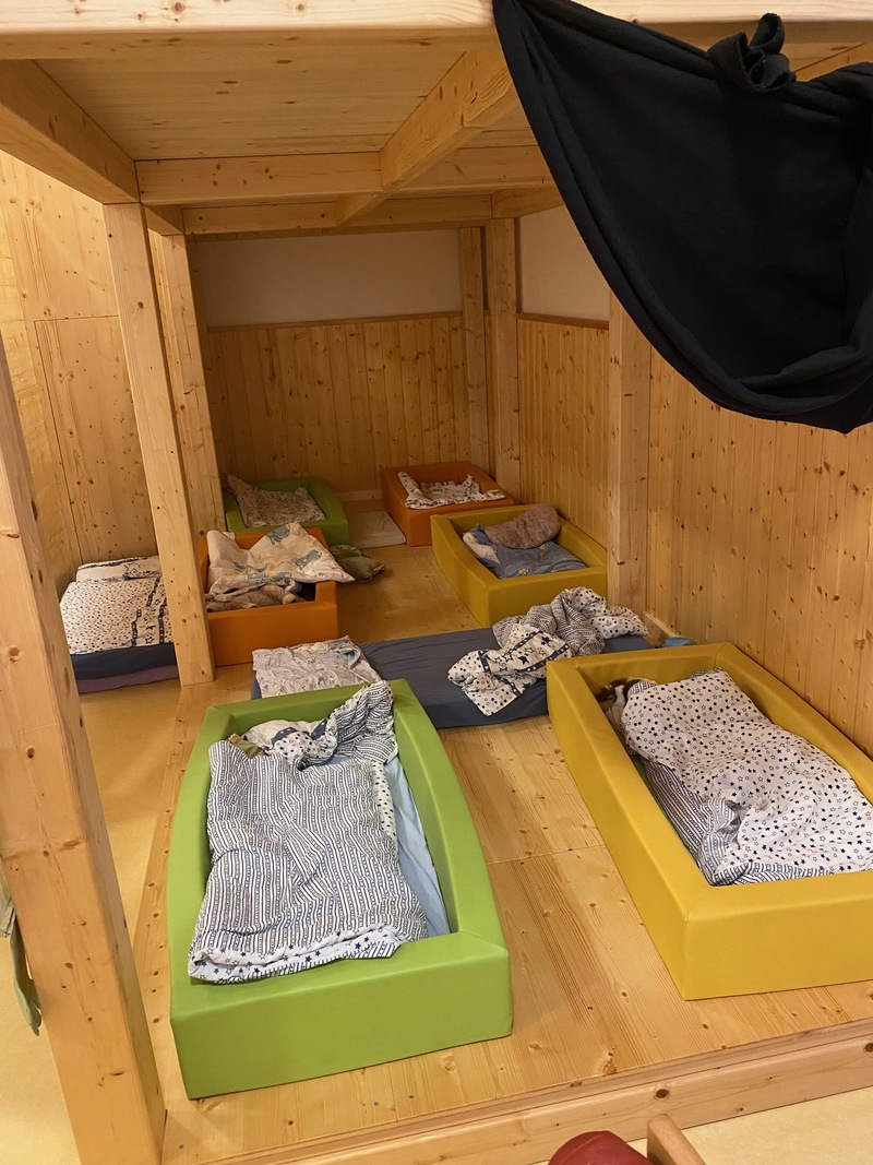 Schlafsaal Detailansicht